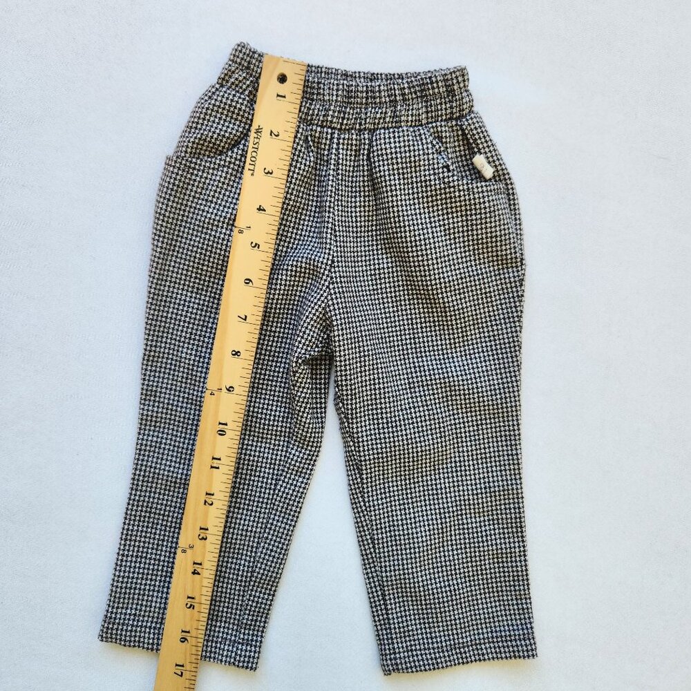 Beemo Baby Fashion Toddler Houndstooth Blazer & Pant Suit Set Party Event Easter - Picture 11 of 12